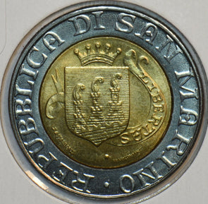 San Marino 1989 500 Lire 195998 combine shipping