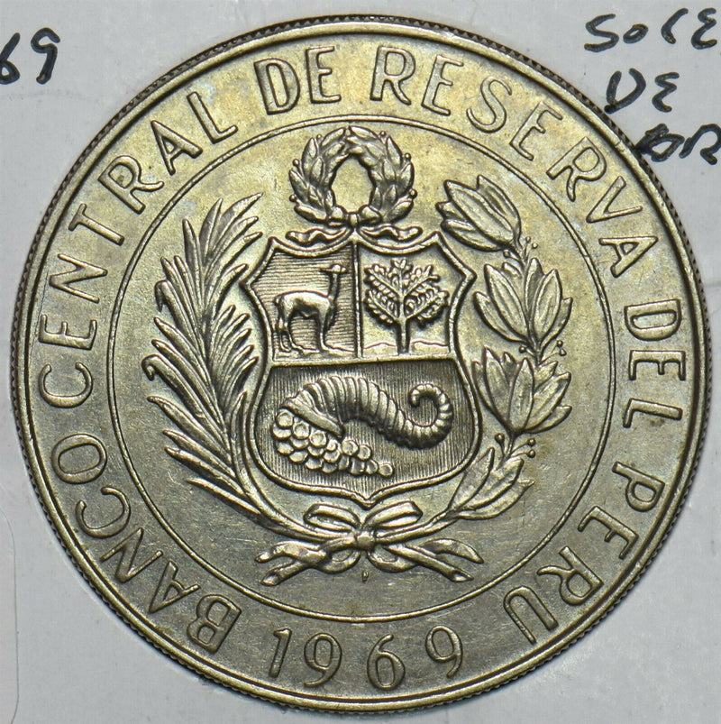Peru 1969 10 Sols Fish animal 196682 combine shipping