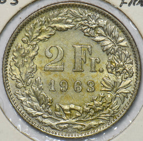 Switzerland 1963 2 Francs 195201 combine shipping