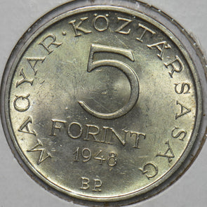 Hungary 1948 5 Forint 297032 combine shipping