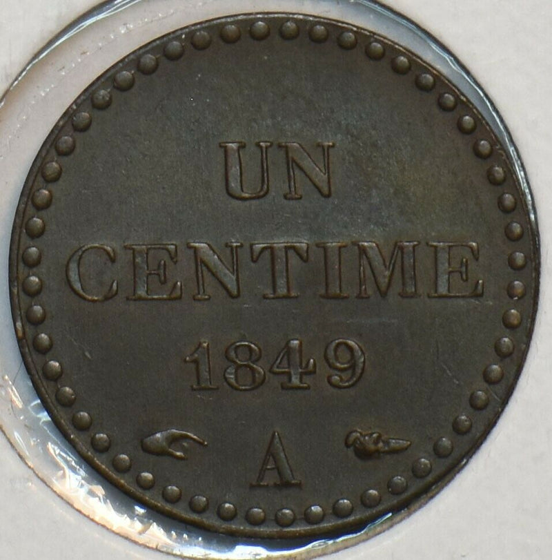 France 1849 A Centime 296890 combine shipping