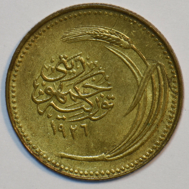 Turkey 1926 AD (1345 AH) 5 Kurush 491257 combine shipping