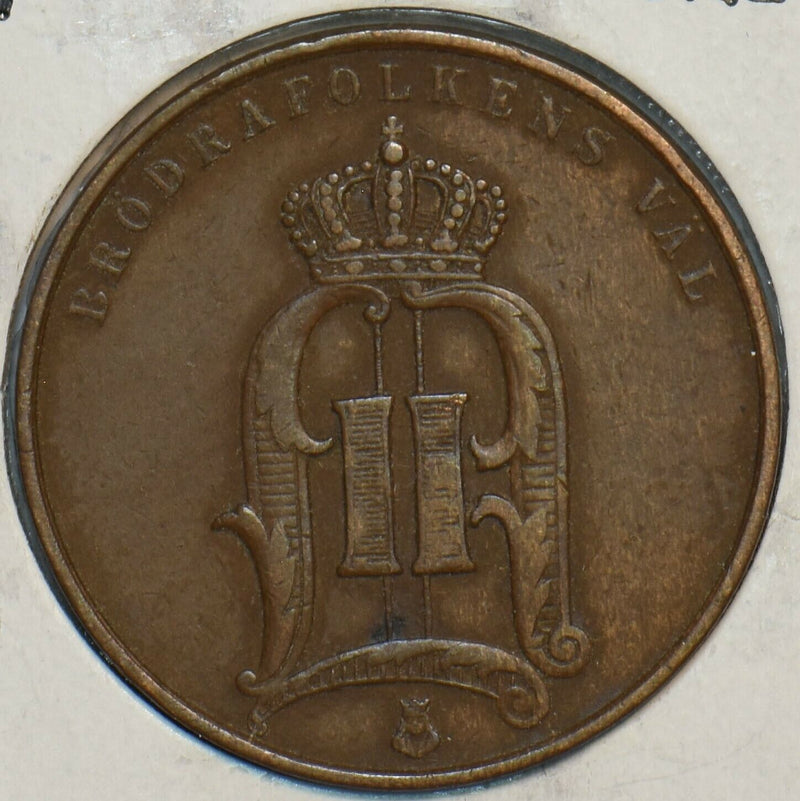 Sweden 1891 5 Ore 296904 combine shipping