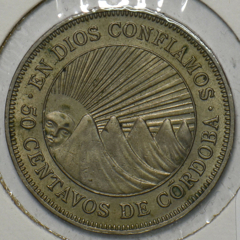 Nicaragua 1952 50 Centavos 297248 combine shipping