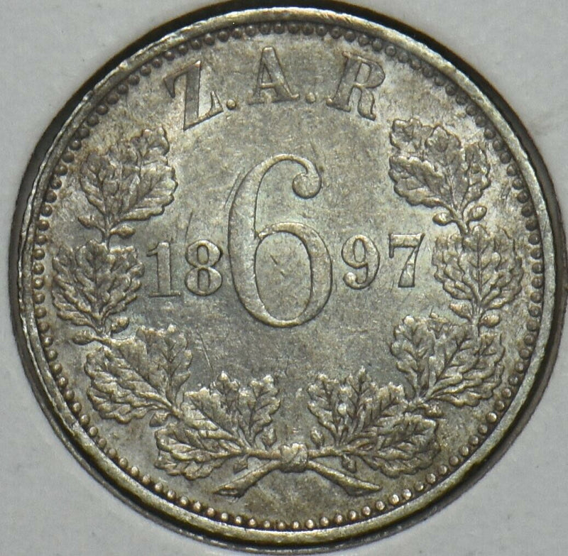South Africa 1897 6 Pence 296845 combine shipping