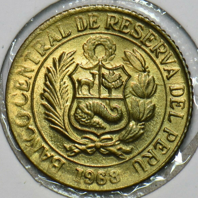 Peru 1968 10 Centavos 196560 combine shipping