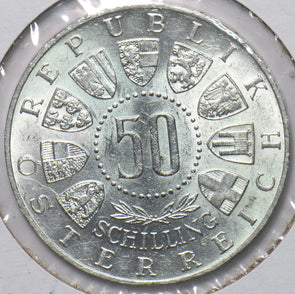 Austria 1963 50 schilling 293667 combine shipping