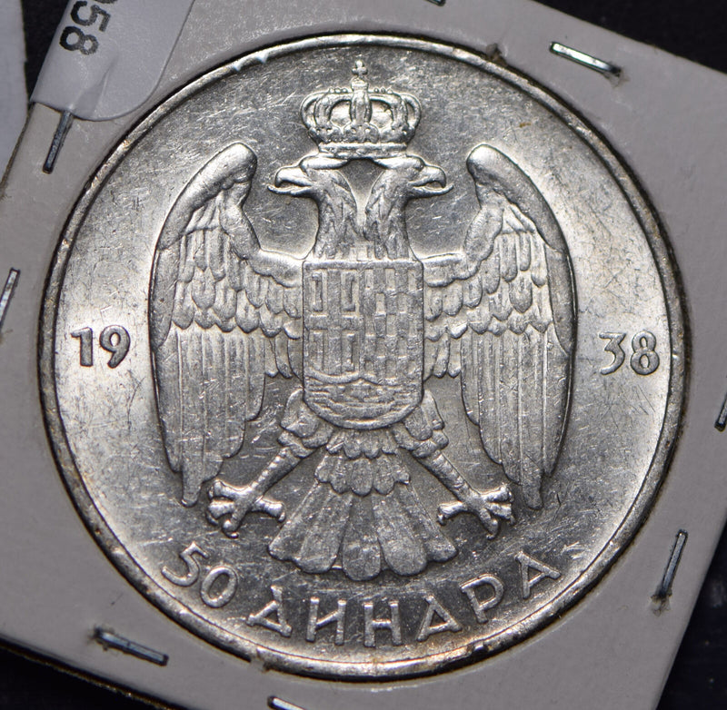Yugoslavia 1938 50 Dinara  292058 combine shipping