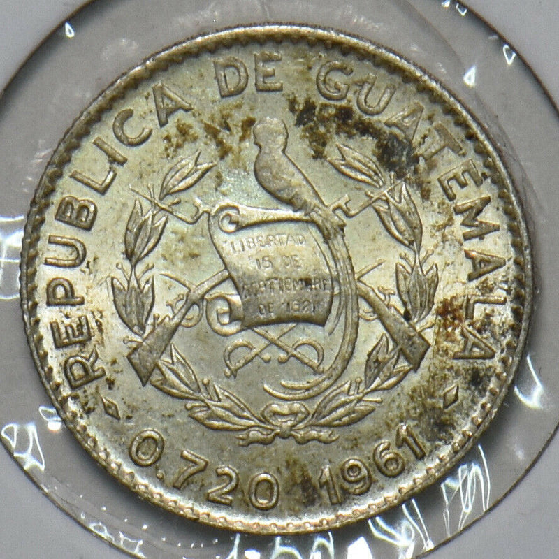 Guatemala 1961 5 Centavos 297236 combine shipping