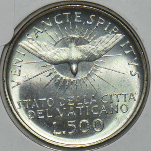 Vatican 1963 500 Lira Dove animal 491202 combine shipping