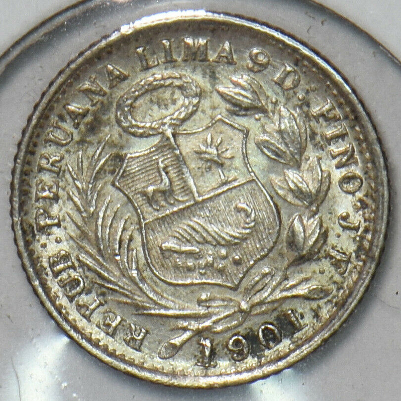 Peru 1901 1/2 Dino 491135 combine shipping