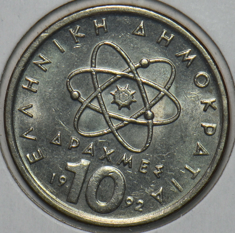 Greece 1992 10 Drachma 151723 combine shipping