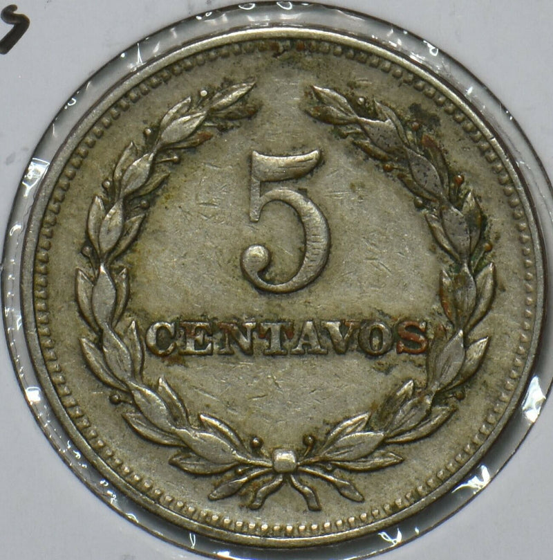 El Salvador 1967 5 Centavos 195933 combine shipping