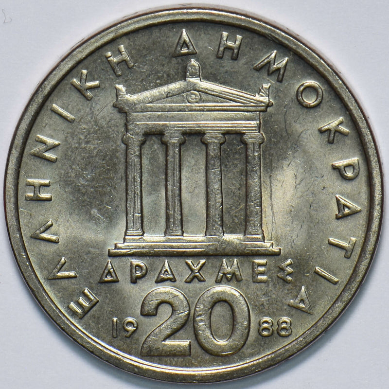 Greece 1988 20 Drachmai 293343 combine shipping