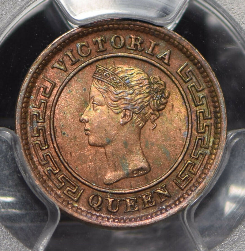 Ceylon 1901 1/4 Cent PCGS MS63RB PC0813 combine shipping