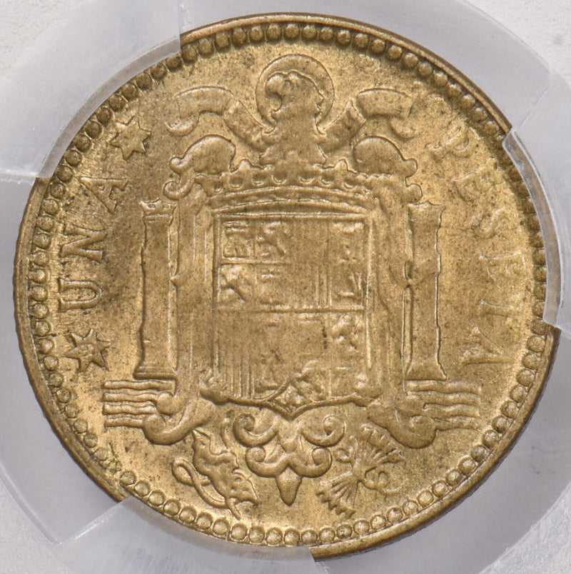 Spain 1963 Peseta PCGS MS 64 1963(66) PI0030 combine shipping