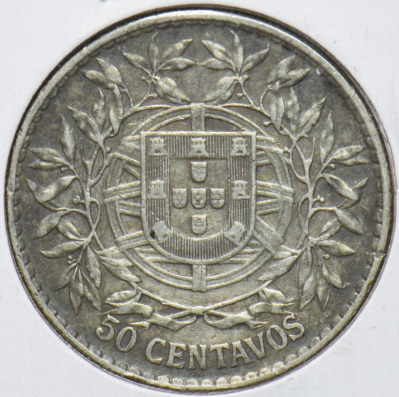Portugal 1913 50 Centavos 293953 combine shipping