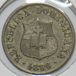 Dominican Republic 1888 2 1/2 Centavos 296352 combine shipping