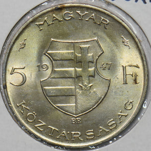 Hungary 1947 5 Forint 297031 combine shipping
