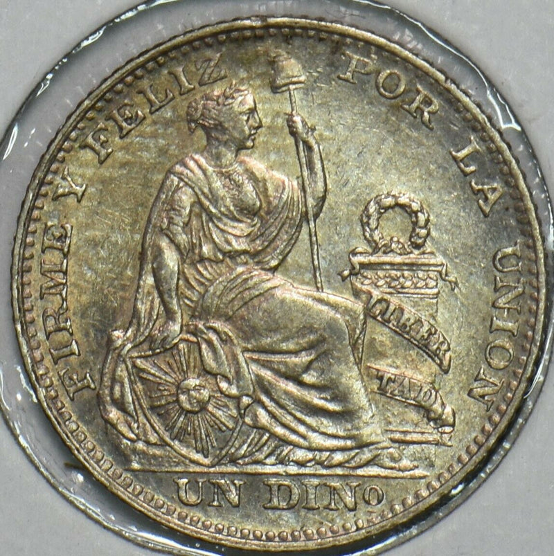 Peru 1890 Dinero 296838 combine shipping