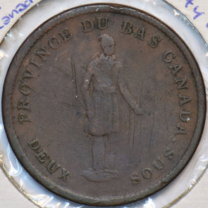Canada 1837 Penny City Bank 296407 combine shipping