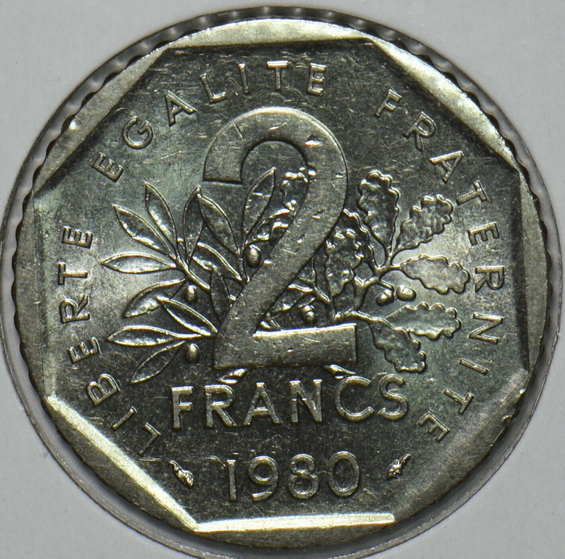 France 1980 2 Francs 195766 combine shipping