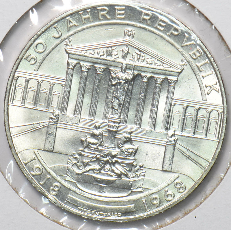 Austria 1918-68 50 schilling 293661 combine shipping