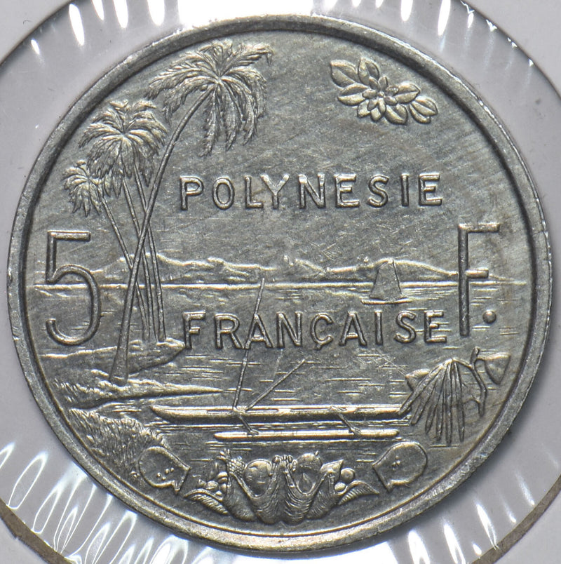 French Polynesia 1997 5 Francs 195215 combine shipping