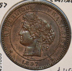 France 1897 A 10 Centimes 491089 combine shipping