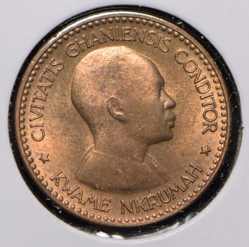 Ghana 1958 1/2 Penny  291953 combine shipping