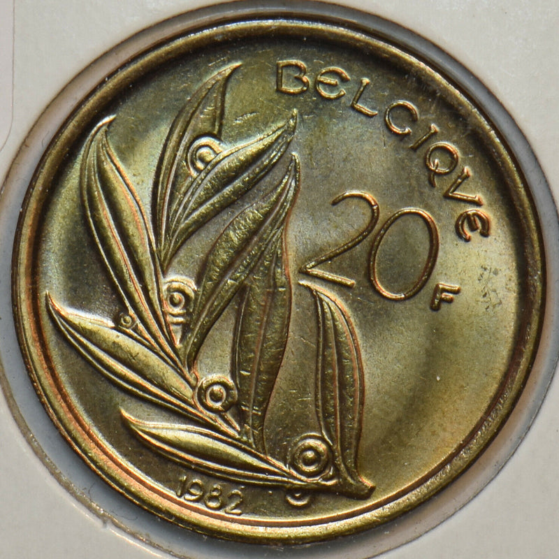 Belgium 1982 20 Francs 195908 combine shipping
