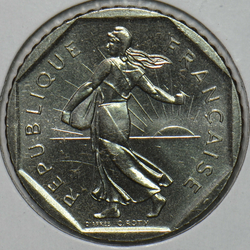 France 1980 2 Francs 195784 combine shipping