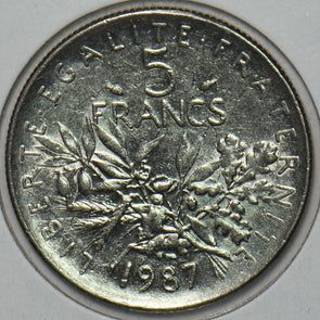 France 1987 5 Francs 151815 combine shipping