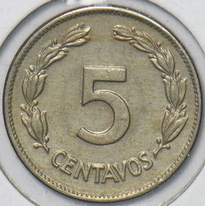 Ecuador 1946 5 Centavos 195196 combine shipping