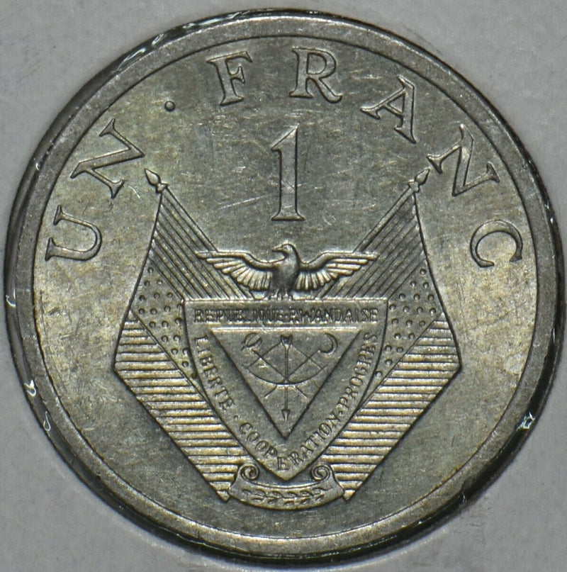 Rwanda 1985 Franc 195954 combine shipping