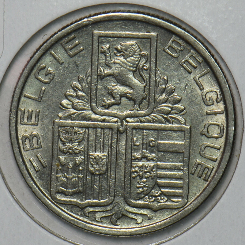 Belgium 1939 5 Francs Lion animal 195861 combine shipping