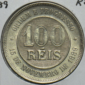 Brazil 1889 100 Reis 296873 combine shipping