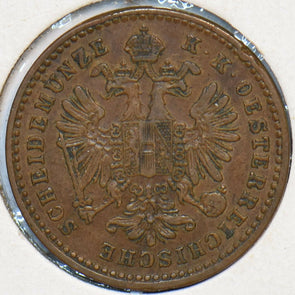 Austria 1881 Kreuzer Eagle animal 903458 combine shipping