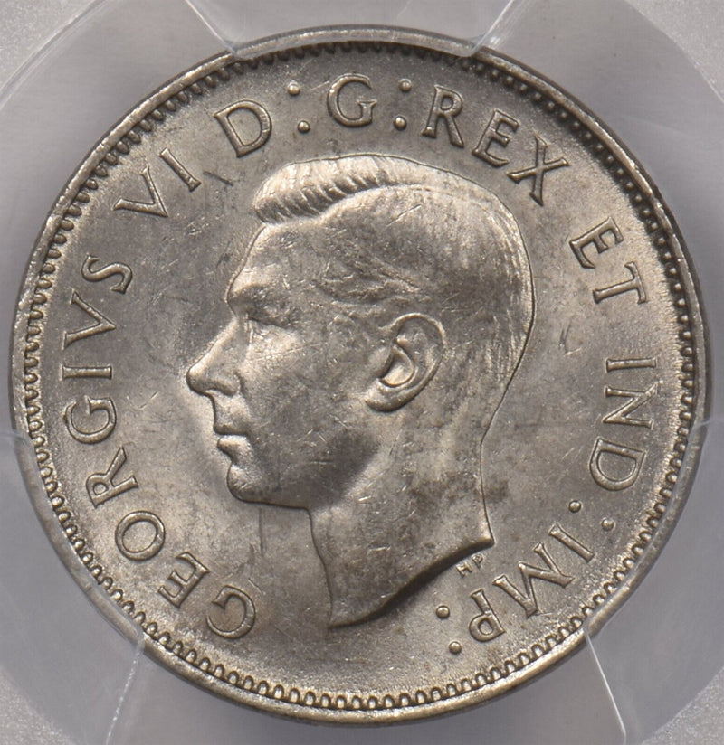Canada 1937 5 Cents Beaver animal PCGS MS 64 Dot PI0062 combine shipping