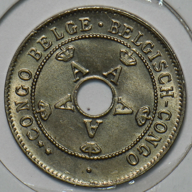 Belgium Congo 1927 10 Centimes 297277 combine shipping