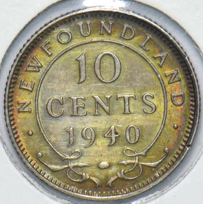 Canada 1940 Newfoundland 10 cents Georgivs VI 293628 combine shipping