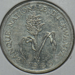 Rwanda 1985 Franc 152049 combine shipping