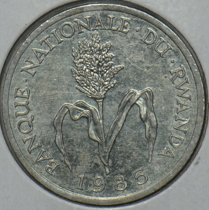 Rwanda 1985 Franc 152049 combine shipping