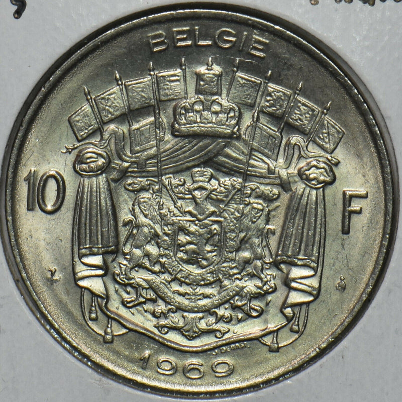 Belgium 1969 10 Francs 195856 combine shipping