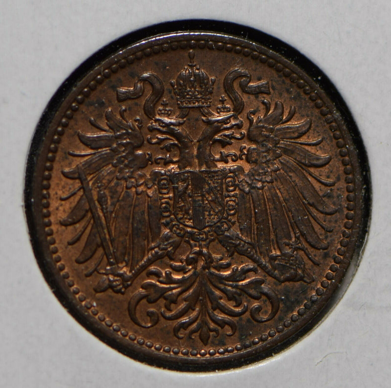 Austria 1904 2 Heller  292082 combine shipping