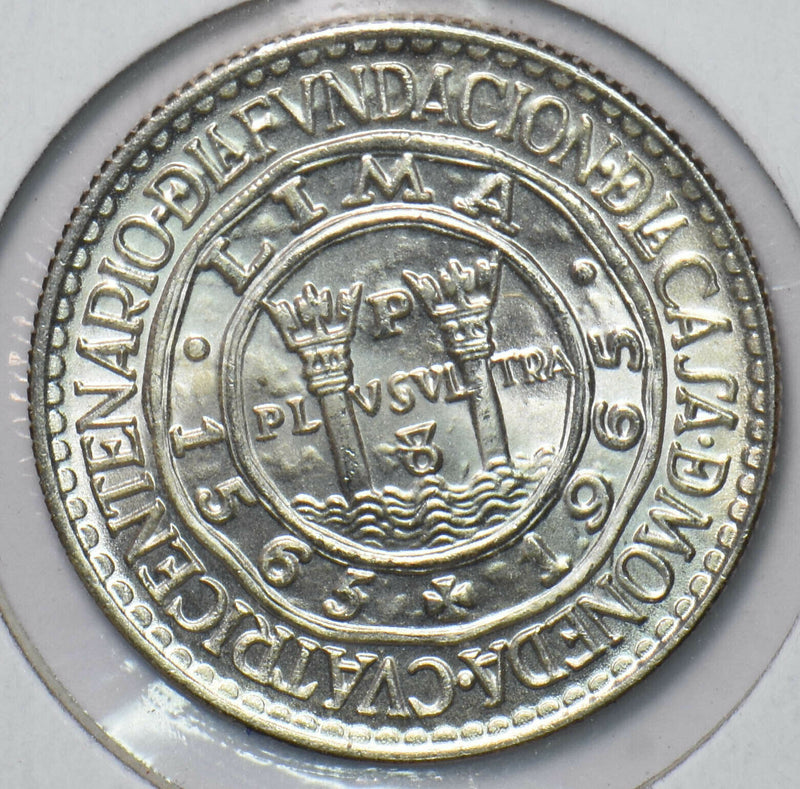 Peru 1965 20 soles 293685 combine shipping