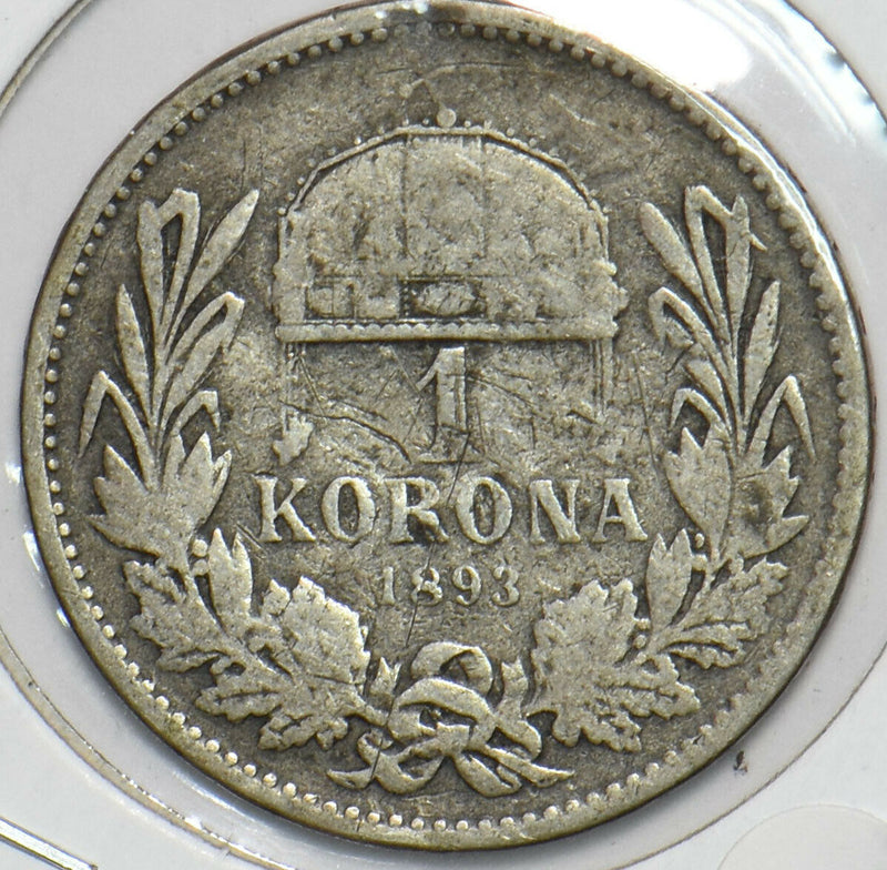 Austria 1893 Corona 151485 combine shipping