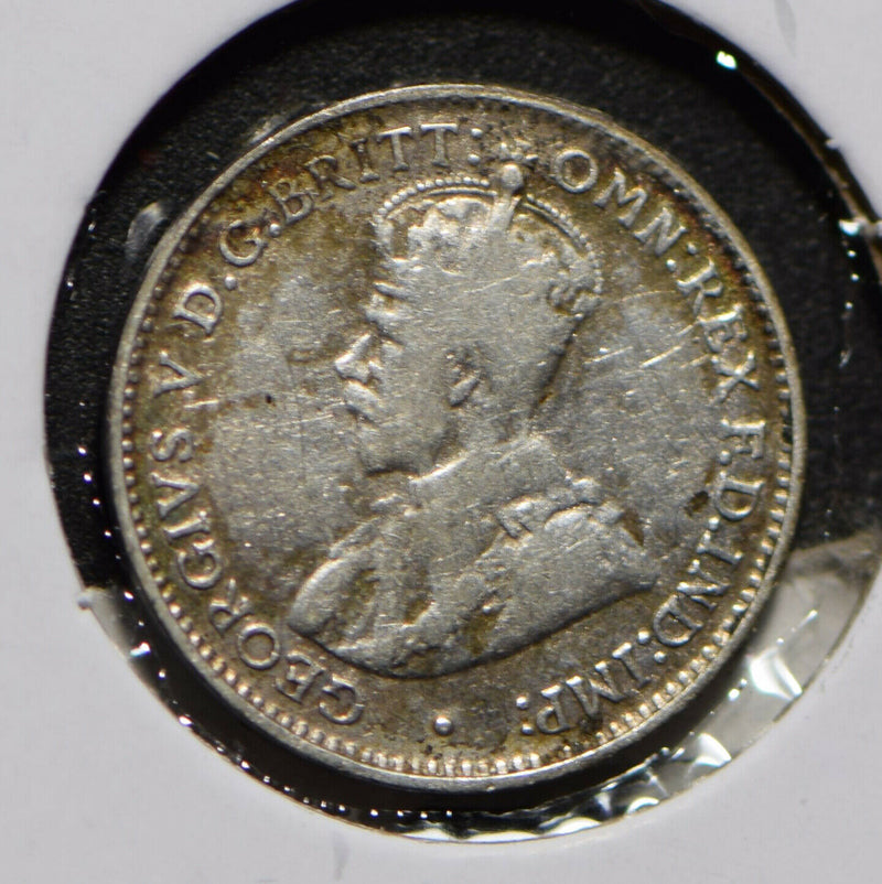 Australia 1928 3 Pence Kangaroo animal Emu  901259 combine shipping