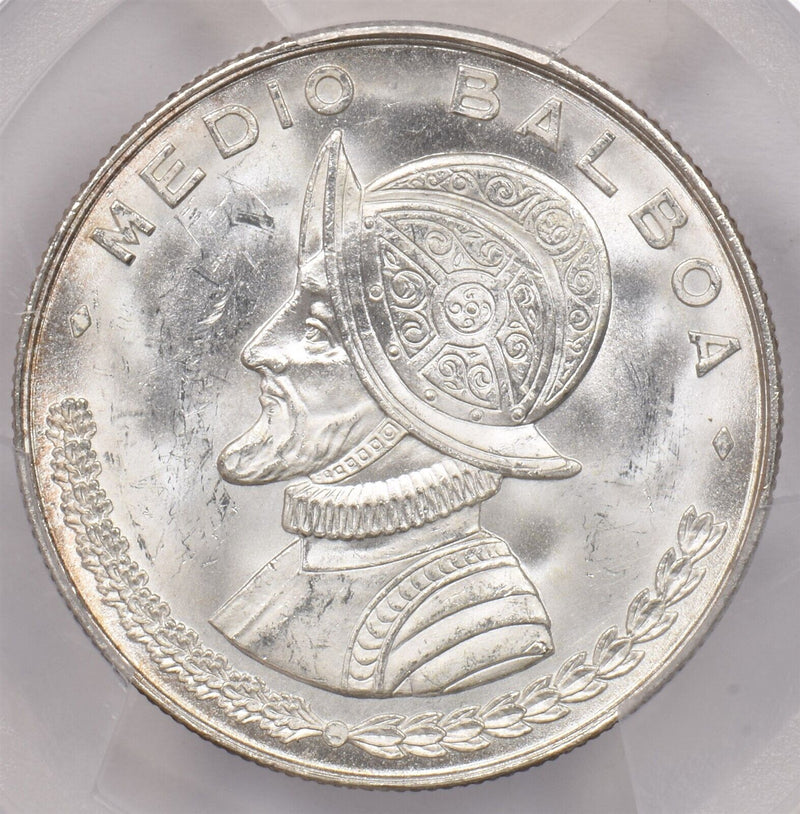Panama 1961 1/2 Balboa Eagle animal PCGS MS 63 PI0033 combine shipping