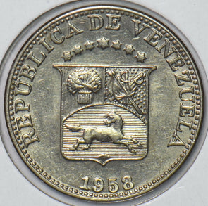 Venezuela 1958 12 1/2 Centimos Horse animal 296429 combine shipping